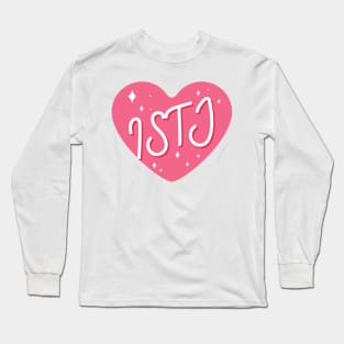 ISTJ personality typography Long Sleeve T-Shirt